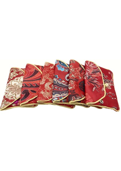 Mavi Yeşil Vintage Brokar Ipek Bozuk Para Cüzdanı Kadın Küçük Cüzdan Geleneksel Toka Takı Kese Bayanlar Mini Para Çantası Çocuk Kart Sahibinin (Yurt Dışından) fırsatları