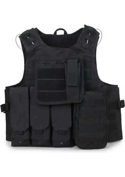 Haki Kamuflaj Yelek Uygun Su Geçirmez Cs Taktik Yelek Askeri Eğitim Sırt Çantası Cs Savaş Egzersiz Kombinasyonu Yelek Çanta (Yurt Dışından) fırsatları