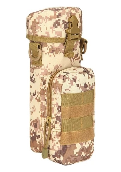 Gül Kırmızı Çok Fonksiyonlu Taktik Omuz Sırt Çantası Su Isıtıcısı Kılıfı Asılı Çanta Seyahat Tırmanma Trekking Yürüyüş Kamp Bisiklet Açık Kayak (Yurt Dışından)