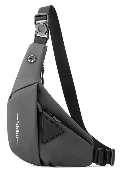 Gri Sağ Omuz Erkek Çantası Hırsızlığa Karşı Göğüs Çantası Erkekler Için Crossbody Çanta Ipad Mini Için Küçük Omuz Çantası Su Geçirmez Cep Telefonu Çantası Messenger Çanta 가방 (Yurt Dışından)