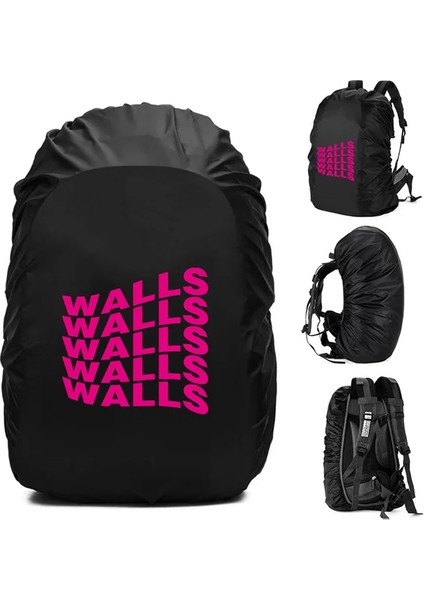 2WALLS012 20L Yeni Sıcak Yağmur Kapağı Sırt Çantası 20L -70L Su Geçirmez Çanta Duvarları Mektup Taktik Açık Kamp Yürüyüş Tırmanma Toz Yağmurluk (Yurt Dışından)