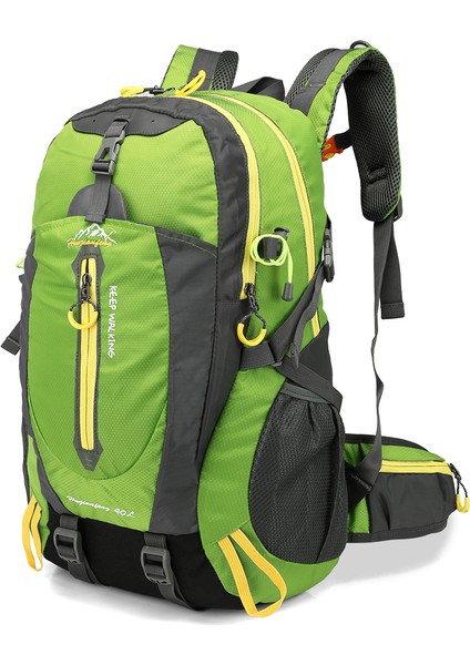 Gri 40L Su Geçirmez Tırmanma Taktik Sırt Çantası Seyahat Yürüyüş Sırt Çantası Dizüstü Sırt Çantası Trekking Sırt Çantası Açık Erkek Kadın Spor Çantası (Yurt Dışından) fiyatları