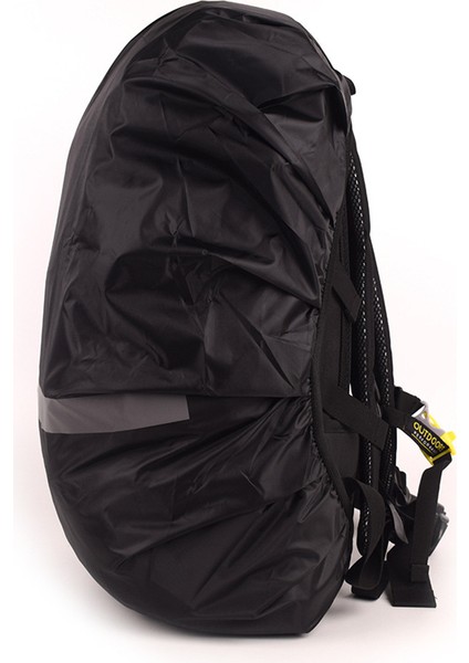 D XS(8-17L) 30L 40L 55L 70L Siyah Yağmur Kapağı Sırt Çantası Yansıtıcı Su Geçirmez Çanta Camo Taktik Açık Kamp Yürüyüş Tırmanma Yağmur Kapağı 2 # (Yurt Dışından)