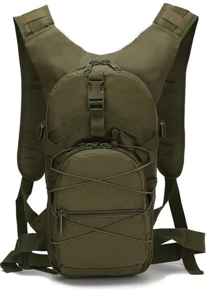 Armygreen Sırt Çantası Açık Hava Turizmi Taktik Trekking Olarak Dağcılık Renkli Su Torbası Spor Açık Seyahat Çantası Dağcılık Kamp (Yurt Dışından)