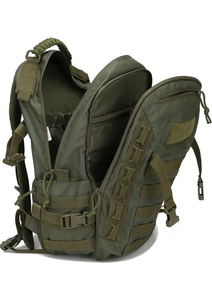 Harabe Yeşil Adam Askeri Taktik Sırt Çantası Açık Su Geçirmez Kamp Avcılık Trekking Spor Çantası Softback Büyük Kapasiteli Ordu Molle Sırt Çantası (Yurt Dışından) fiyatları
