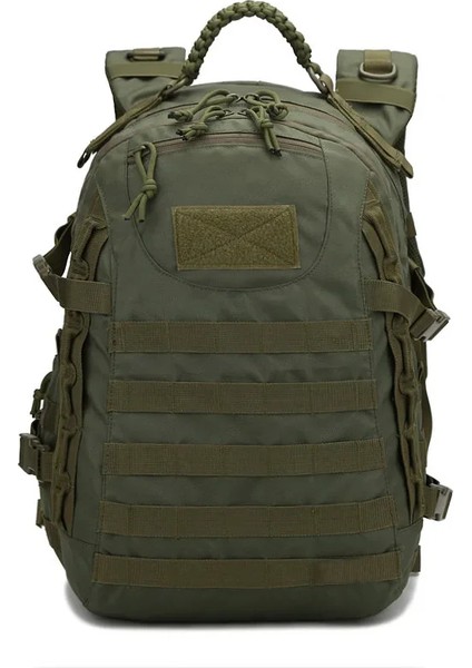 Harabe Yeşil Adam Askeri Taktik Sırt Çantası Açık Su Geçirmez Kamp Avcılık Trekking Spor Çantası Softback Büyük Kapasiteli Ordu Molle Sırt Çantası (Yurt Dışından) modelleri