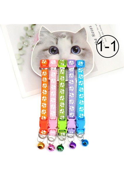 No.24 Tarzı Kedi Çanı Için Tasmalar Kedi Yavrusu Için Çan Renkli Ayarlanabilir Kolye Kedi Yaka Evcil Hayvan Tasmaları (Yurt Dışından) modelleri