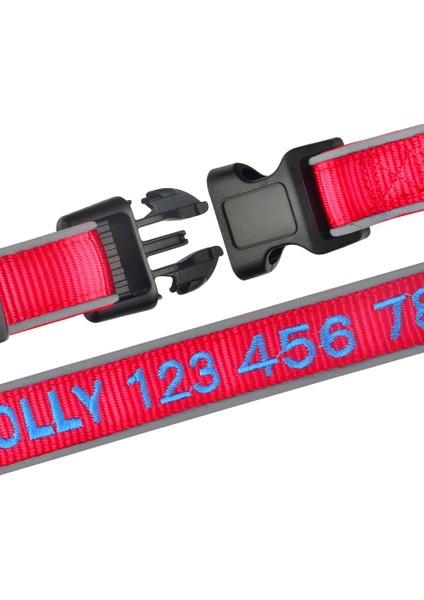 Mor Tarzı M Boyutu Aydınlık Anti-Çarpışma Köpek Tasması Özelleştirilmiş Işlemeli Köpek Bilgi Anti-Kayıp Evcil Hayvan Tasması Kişiselleştirilmiş Köpek Aksesuarları (Yurt Dışından) indirimleri