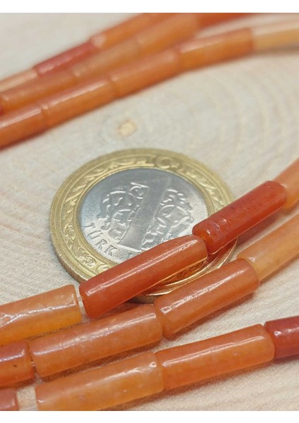 Akik Taşı Silindir Kesim 4X12.5MM Dizi (49390) fiyatları