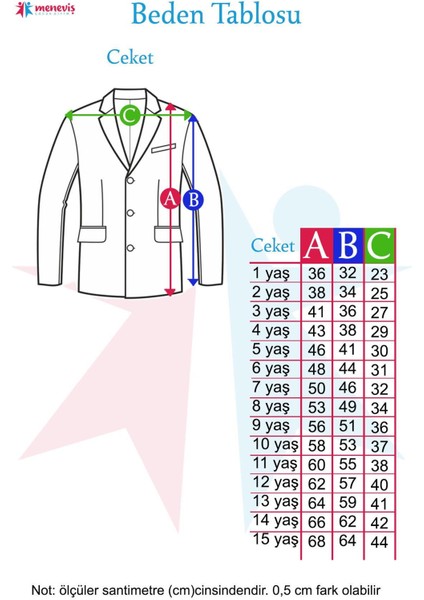 Doctor Junior Slim Fit Erkek Çocuk CEKET_MNVS01426