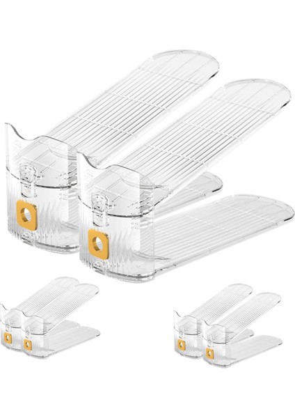 Ayakkabı Istifleyici 6 Paket Ayarlanabilir Ayakkabı Yuvaları Space Saver Ayakkabı Rafı Dolap Depolama Organizasyon Için Ayakkabı Tutucu Standı (Yurt Dışından)