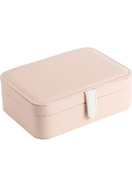 Mücevher Kutusu Uygun Küpe Takı Depolama Ruj Yüzük Saklama Kutusu Basit Fermuarlı Takı Saklama Kutusu (Yurt Dışından)