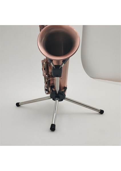Alto Saksafon Müzik Evrens Sax Taşınabilir Tutucu Katlanabilir Saksafon Braketi Ayarlanabilir Stand Aletleri Aksesuarları (Yurt Dışından)