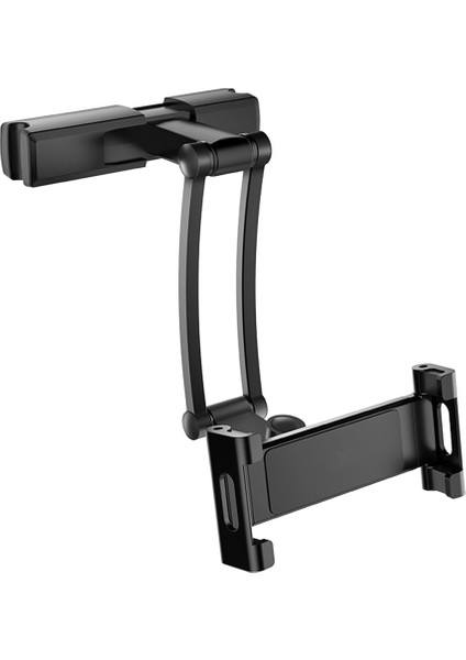 Araba Arka Koltuk Kafalık Tefon Tutucu Gerilebilir Tablet Tutucu Arabada Video Izlemek Için Arka Yastık Ayar Braketi (Yurt Dışından)