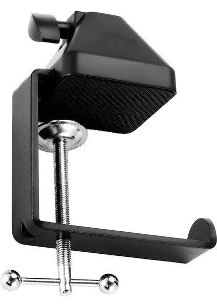 Ağır Hizmet Masa Montaj Kepçesi, Mikrofon Süspansiyon Bom Kolu Standı Için Kulaklık Kanca Askısı ile C Montaj Kepçesi Tutucu (Yurt Dışından)