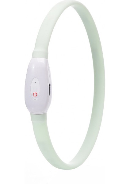 Yaka Tarzı S Beden Pet Köpek Renkli Aydınlık Yaka Ayarlanabilir Şarj Edilebilir USB Yaka Renkleri Değiştirebilir Gece Güvenliği Yanıp Sönen Glow Evcil Hayvan Ürünleri (Yurt Dışından)