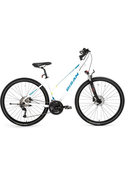 TRX-8300 Griselda Şehir Bisikleti 24V Md Fren 28 Jant 45 Kadro Beyaz