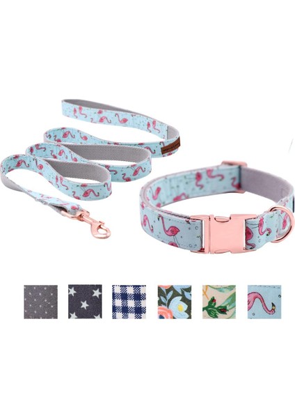 Tasma Tarzı Xl Boyutu Evcil Hayvan Severler Için Benzersiz Stil Paws Köpek Veya Kedi Tasması Pembe Flamingo Fiyonklu (Yurt Dışından) fırsatları