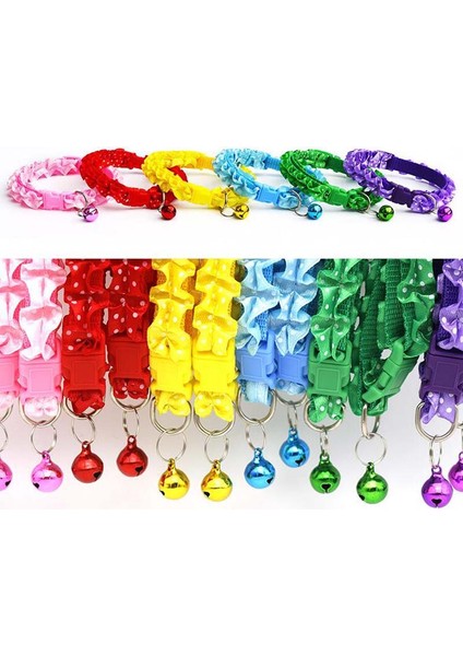 No.2 Tarzı Köpek Kedi Yaka Sevimli Dantel Tatlı Pet Yaka Kolye Çan Kolye Ayarlanabilir Küçük Orta Köpekler Köpek Malzemeleri Güvenlik Tokası (Yurt Dışından) fiyatları