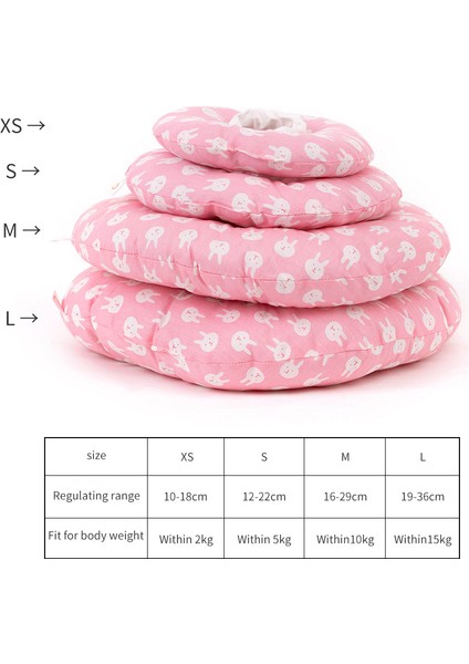 No.20 Tarzı S Beden Evcil Hayvan Tasması Kedi Köpek Elizabeth Daire Bakım Başlık Anti-Yalama Anti-Bite Koruyucu Kılıf Yumuşak Boyunluk Ayarlanabilir Askı (Yurt Dışından) fırsatları