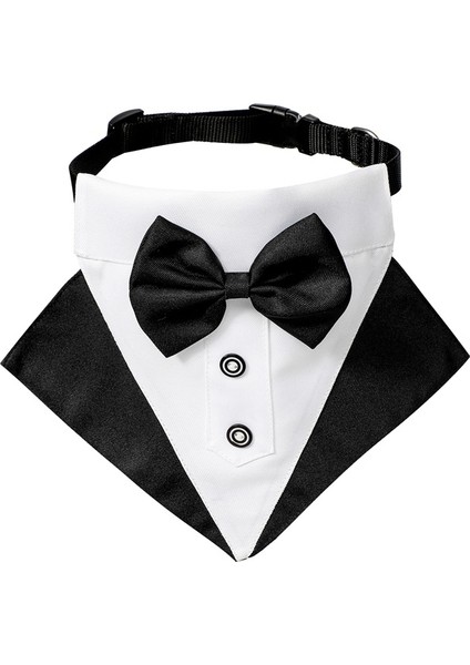 Gri Tarzı M Boyutu Köpek Tükürük Havlusu Yeni Düğün Takım Elbise Pet Tükürük Havlusu Köpek Tasması Pet Üçgen Havlu Pet Papyon Düğün Takım Elbise Üçgen Havlu (Yurt Dışından) fırsatları