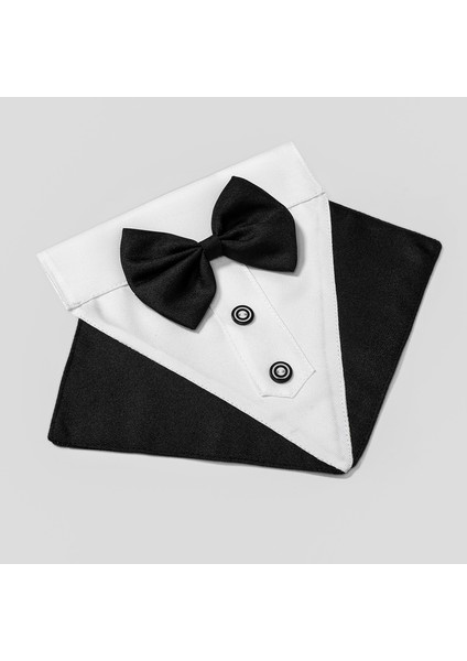 Gri Tarzı M Boyutu Köpek Tükürük Havlusu Yeni Düğün Takım Elbise Pet Tükürük Havlusu Köpek Tasması Pet Üçgen Havlu Pet Papyon Düğün Takım Elbise Üçgen Havlu (Yurt Dışından) indirimleri