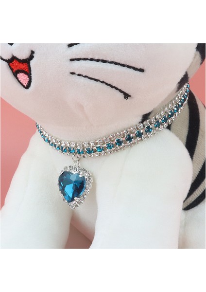 Yeşil Stil 20-27CM Köpek Tasması Köpek Yaka Parlak Taklidi Yaka Parlak Prenses Yaka Kedi Kalp Elmas Takı Kolye Evcil Hayvan Aksesuarları (Yurt Dışından) indirimleri