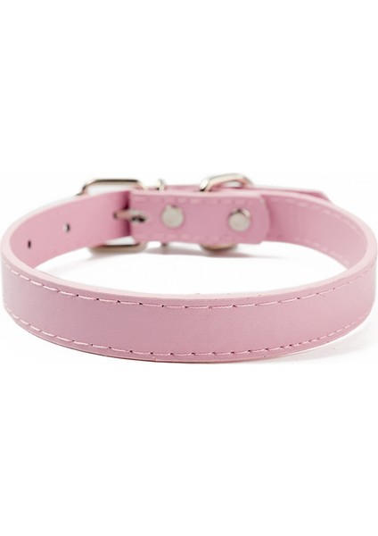 Pembe Tarzı L Boyutu Evcil Hayvan Malzemeleri Köpek Tasması Alaşım Toka Köpek Zinciri Kedi Kolye Boyutu Ayarlanabilir Küçük ve Orta Boy Köpek Tasmaları Köpek Malzemeleri (Yurt Dışından)
