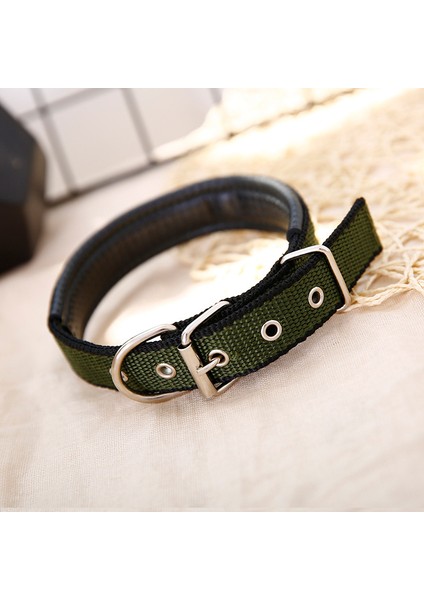 Yeşil Tarzı 1.5X45CM Ayarlanabilir Rahat Naylon Köpek Tasması Smallmediumlarge Köpekler Için Pet Boyun Askısı Güvenlik Perros Accesorios Coleira Cachorro (Yurt Dışından)