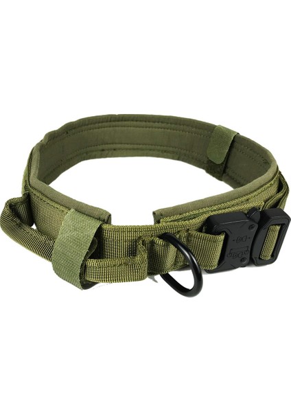 Yeşil Stil L Boyutu Benepaw Ağır Hizmet Tipi Taktik Köpek Tasması Saplı Dayanıklı Ayarlanabilir Evcil Hayvan Tasması Orta Büyük Köpekler Için Alman Eğitim Çoban (Yurt Dışından)