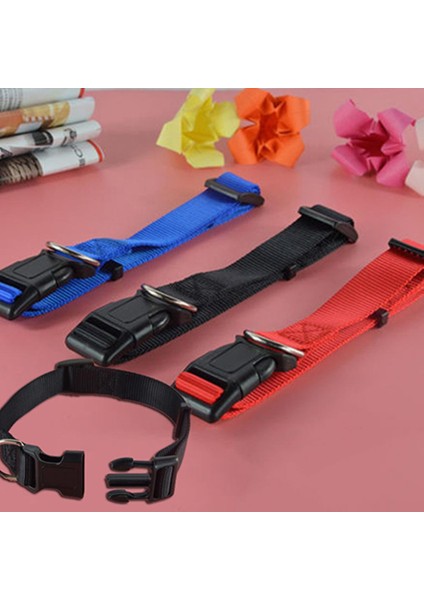 Siyah Stil M Boyutu Ayarlanabilir Köpek Tasmaları Ayrılıkçı Hızlı Bırakma Şık Dayanıklı Yavru Kedi Pet Güvenlik Naylon Kolye Moda Toka Boyunluk (Yurt Dışından) modelleri
