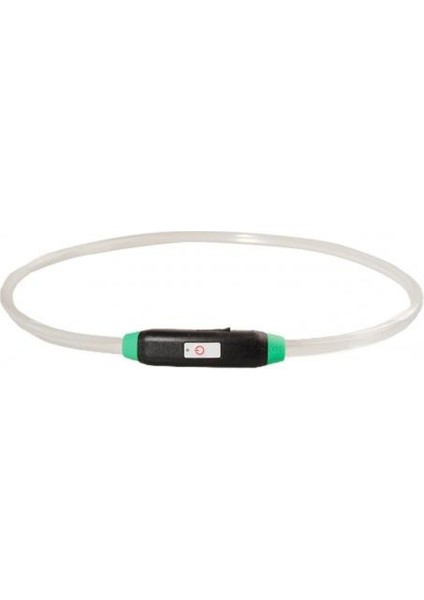 Yeşil Stil Köpek Için Pet Yaka Ayarlanabilir USB Şarj Plastik LED Işıklı Anti-Kayıp Boyunbağı (Yurt Dışından)
