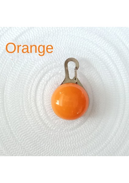 Turuncu Tarzı LED Işıklı Köpek Kedi Yaka Parlayan Kolye Flaş Işıkları Lightsnight Yürüyüş Pet Güvenliği Parlayan Kolye Pet Yaka Aksesuarı (Yurt Dışından)