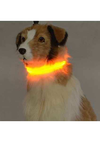 Yeşil Stil L Boyutu LED Pet Yaka Aydınlık Yanıp Sönen Kolye Karanlıkta Parlayan Gece Güvenlik Pet Açık Yürüyüş Yürüyüş Malzemeleri (Yurt Dışından)