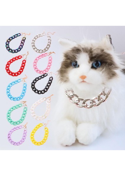 Kırmızı Stil Xl Boyutu Büyük Pet Boyun Zinciri Solmaya Dayanıklı Gösteri Benzersiz Charm Reçine Uzatma Zinciri ile Küçük Kedi Köpek Kolye (Yurt Dışından) fırsatları