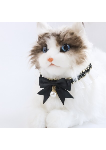 Beyaz Stil 30-35CM Pet Köpek Kedi Tasma Sevimli Dantel Yay Kedi Yaka Ayarlanabilir Kedi Kolye Takı Tatlı Boyun Dekoratif Evcil Hayvan Aksesuarları Evcil Hayvan Malzemeleri (Yurt Dışından) fırsatları