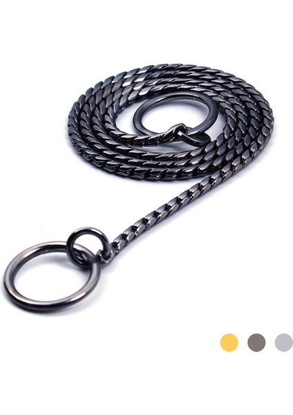 Altın Tarzı 4,5MMX60CM Metal Köpek Tasması Zincir Ayarlanabilir Pet Kolye Gerdanlık Eğitim Pet Yaka Küçük Orta Büyük Köpekler Için Güçlü P Yılan Zinciri Şeyler (Yurt Dışından) fiyatları