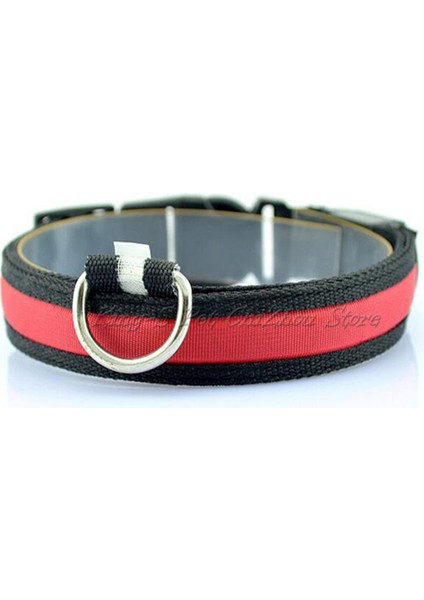 Kırmızı Stil S Beden Naylon LED Pet Köpek Tasması Light Up Köpek Tasma Yaka Gece Güvenlik Yanıp Sönen Ayarlanabilir Karanlıkta Parlayan Pet Malzemeleri Dropship (Yurt Dışından)