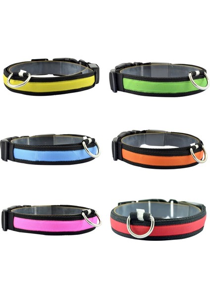 Kırmızı Stil Xl Boyutu LED Pet Yaka Aydınlık Yanıp Sönen Kolye Karanlıkta Parlayan Gece Güvenlik Pet Açık Yürüyüş Yürüyüş Malzemeleri (Yurt Dışından) fiyatları