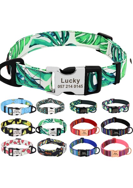 032-SIYAH Tarzı S Beden Naylon Pet Köpek Tasması Kişiselleştirilmiş Özel Tabela Kımlık Etiketi Aksesuarları Köpek Tasmaları Kazınmış Küçük Orta Büyük Evcil Hayvanlar Köpek Tasmaları (Yurt Dışından) fiyatları