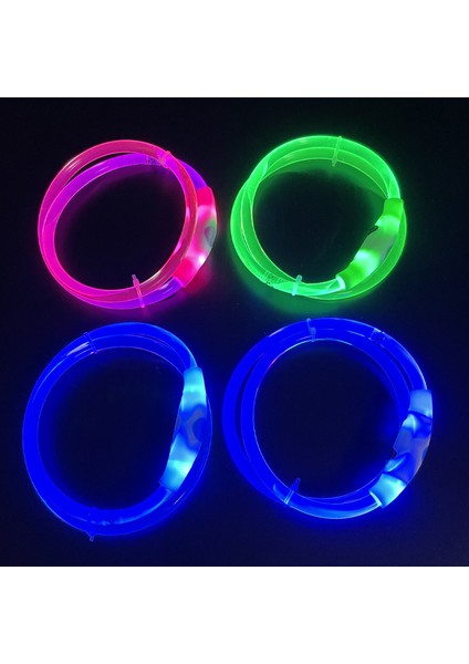 Sarı Stil 50CM USB Şarj Aydınlık Köpek Tasması LED Gece Parlayan Pil Köpek Kaybı Önleme Köpek Aksesuarları Malzemeleri Evcil Hayvanlar Için Makaleler (Yurt Dışından) fırsatları