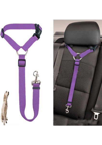 Siyah Stil Katı Ikisi Bir Arada Evcil Hayvan Araba Emniyet Kemeri Kurşun Tasma Arka Koltuk Emniyet Kemeri Ayarlanabilir Koşum Yavru Köpekler Için Yaka Evcil Hayvan Aksesuarları (Yurt Dışından) fiyatları