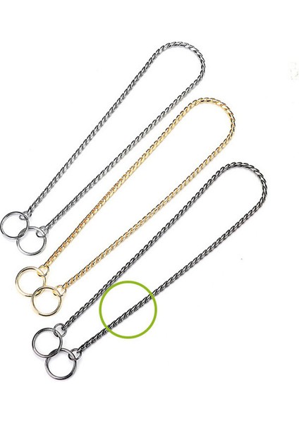 Altın Tarzı 4.0MMX55CM Metal Köpek Tasması Zincir Ayarlanabilir Pet Kolye Gerdanlık Eğitim Pet Yaka Küçük Orta Büyük Köpekler Için Güçlü P Yılan Zinciri Şeyler (Yurt Dışından) fırsatları
