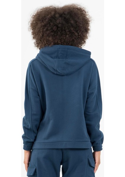 Comfort Kadın Kapşonlu Uzun Kol Navy Tracktop 22972 fiyatları