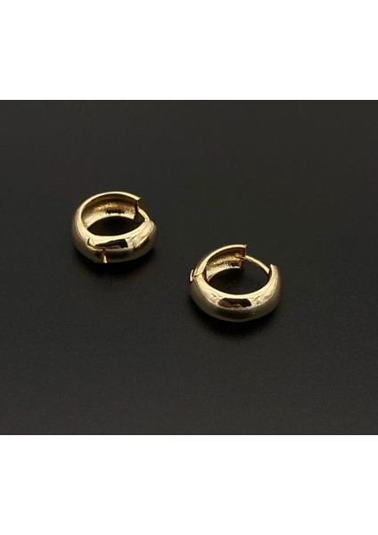 Gold Halka Küpe