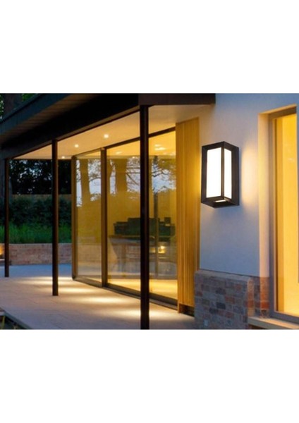 Bahçe Aydınlatması LED Işık 25CM E27 Duylu Zita Ultra Bahçe Duvar Aplik Su Geçirmez