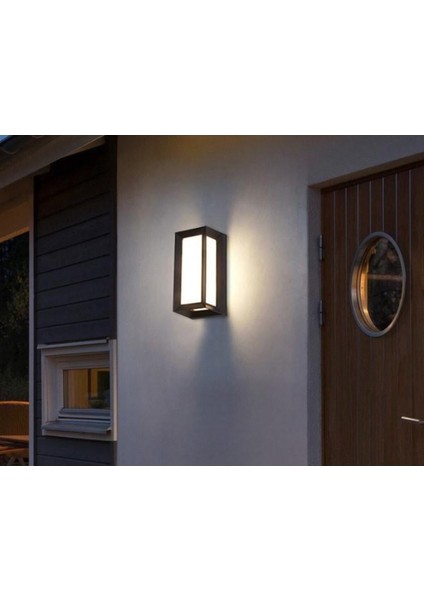 Bahçe Aydınlatması LED Işık 25CM E27 Duylu Zita Ultra Bahçe Duvar Aplik Su Geçirmez