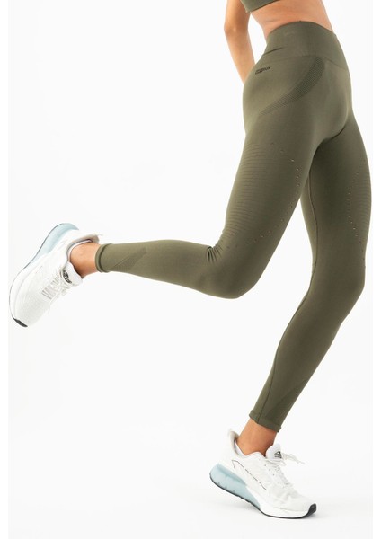 SlimFit Kadın Haki Tayt 812118