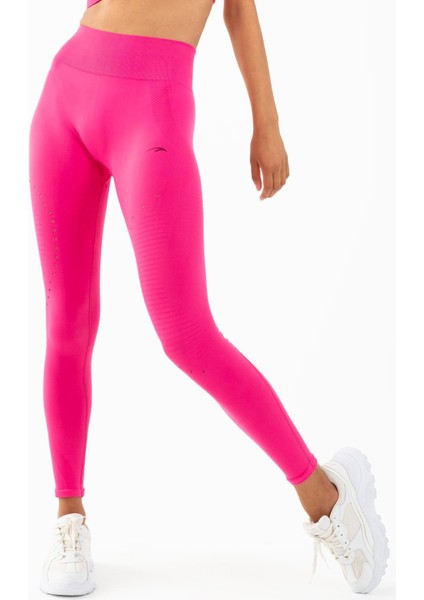 SlimFit Kadın Fuşya Tayt 812118