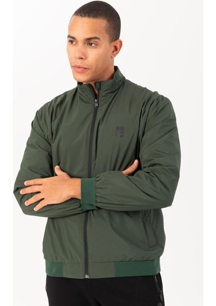 Regular Erkek Dik Yaka Takma Kol Yeşil Ceket 21871 fiyatları